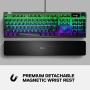 SteelSeries Apex Pro Mechanical Gaming Keyboard – Adjustable Actuation Switches – World’s Fastest Mechanical Keyboard – OLED Smart Display – RGB Backlit
