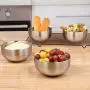 Devico 18/8 Stainless Steel Bowl, 19oz Metal Rice Cereal Serving Bowls, Double Walled Katori for Kids Baby Children, Matte Finish BPA-free, Set of 4 Devico 18/8 Stainless Steel Bowl, 19oz Metal Rice Cereal Serving Bowls, Double Walled Katori for Kids Baby Children, Matte Finish BPA-free, Set of 4