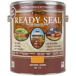 Ready Seal 112 1-Gallon Can Natural Cedar Exterior Stain and Sealer for Wood