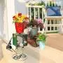 Flower Pot Robot Style Statue Rustic Metal Planter 18.1 Tall, Iron Flower Pot Holder for Plants Indoor Outdoor Lawn Home Office - Unique Housewarming Gift (Marry) Flower Pot Robot Style Statue Rustic Metal Planter 18.1 Tall, Iron Flower Pot Holder for Plants Indoor Outdoor Lawn Home Office - Unique Housewarming Gift (Marry)