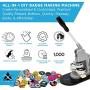 Metal PIN Back Button Parts {500 pcs} - Additional Extra Button Maker Badge Making Machine Pieces - 32MM (1¼ INCH) | 500 Metal Badge Button Shell & pin Back