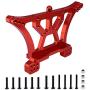 Aluminum Front and Rear Shock Tower for Traxxas 1/10 Slash 2WD Rustler Stampede VXL Skully Ford F150 Raptor, Upgrade Parts 3639 3638, Red Aluminum Front and Rear Shock Tower for Traxxas 1/10 Slash 2WD Rustler Stampede VXL Skully Ford F150 Raptor, Upgrade Parts 3639 3638, Red