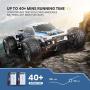 9200E RC Cars 1:10 Scale Large High Speed Remote Control Car for Adults Kids,48+ kmh 4WD 2.4GHz Off Road Monster Truck Toy,All Terrain Electric Vehicle Boy Gift with 2 Batteries for 40+ Min Play