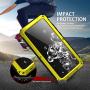 WintMing Compatible with Samsung Galaxy S20 Plus Aluminum Metal Case Military Grade Case with Kickstand Shockproof Dustproof Cover