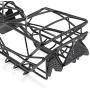 Que-T Metal Steel Chassis Frame Body Roll Cage for 1:10 TRX-4 trx4 RC Crawler Cars