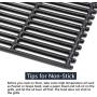 Hongso 17'' Porcelain Coated Cast Iron Grill Grates Replacement for Charbroil 463242716, 466242715, 463242715, 466242815 Grill, G533-0009-W1, Lowe #606682, Walmart # 555179228 (PCB004) 3 Pack