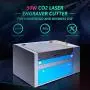 Orion Motor Tech 50W CO2 Laser Engraver Cutter with 12 x 20in Work Area, Laser Engraving Machine with Ruida Digital LCD Control Real-Time Power Data, USB Port, Air Pump, Red Dot Pointer