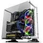 Thermaltake Core P3 ATX Tempered Glass Gaming Computer Case Chassis, Open Frame Panoramic Viewing, White Edition, CA-1G4-00M6WN-05,Snow Thermaltake Core P3 ATX Tempered Glass Gaming Computer Case Chassis, Open Frame Panoramic Viewing, White Edition, CA-1G4-00M6WN-05,Snow