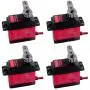 DS3218 High Torque Metal Gear Digital Servo Water Resistant RC Servo 20kg 270 Degree Rotation RC Toys DIY Model for Baja Cars (Pack of 4 Sets)