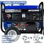 DuroMax XP5500E Gas Powered Portable Generator - 5500 Watt - Electric Start - Camping & RV Ready, 50 State Approved DuroMax XP5500E Gas Powered Portable Generator - 5500 Watt - Electric Start - Camping & RV Ready, 50 State Approved