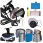 VEVOR Heat Press 12X15 Inch Heat Press Machine 8 in 1 Digital Multifunctional Sublimation Swing Away Heat Press 360 Degree Rotation Heat Press Machine for T Shirts Hat Mug Cap Plate