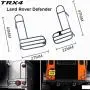 Rc Car Part, 2Pcs Tail Light Guard Rear Lamp Cover for Traxxas TRX-4 Rc Car, Metal Rear Lampshade Rc Car Part, 2Pcs Tail Light Guard Rear Lamp Cover for Traxxas TRX-4 Rc Car, Metal Rear Lampshade