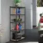 Yaheetech Black 5-Shelf Steel Shelving Unit Storage Rack Adjustable Garage Shelves Utility Rack Display for Home Office Garage 71in Height, 1 Pack Yaheetech Black 5-Shelf Steel Shelving Unit Storage Rack Adjustable Garage Shelves Utility Rack Display for Home Office Garage 71in Height, 1 Pack