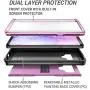 YOUMAKER Case for Galaxy Note 9, Full Body Heavy Duty Protection with Built-in Screen Protector Shockproof Rugged Cover for Samsung Galaxy Note 9 (2018) 6.4 Inch - Purple/Black