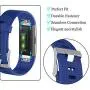 KingAcc Compatible Fitbit Charge 2 Bands, Soft Silicone Replacement Band for Fitbit Charge 2, with Metal Buckle Fitness Wristband Sport Strap Women Men (1-Pack, Dark Blue, Large) KingAcc Compatible Fitbit Charge 2 Bands, Soft Silicone Replacement Band for Fitbit Charge 2, with Metal Buckle Fitness Wristband Sport Strap Women Men (1-Pack, Dark Blue, Large)
