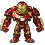 Jada Toys Marvel Avengers: Age of Ultron - 6'' Hulkbuster & 2'' Iron Man (M132) Metals Die-Cast Collectible Toy Figure, Red