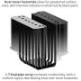Cooler Master AMD Wraith Ripper ThreadRipper TR4 High Performance CPU Air Cooler, Addressable RGB Threadripper logo’s display, 7 Heat Pipes, Dual Tower Heatsink, Wraith Armor Air-Guide