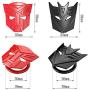 Transformers car one-Button Start Button Protective Cover Interior Modification Ignition Device Switch Metal Decorative Stickers (Black)