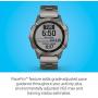 Garmin fenix 6 Sapphire, Premium Multisport GPS Watch, Features Mapping, Music, Grade-Adjusted Pace Guidance and Pulse Ox Sensors, Titanium