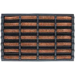 FOOTMATTERS Ninamar Mud Scrubber Tray Mat – 24 x 16 inch