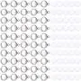 Cabochon Settings Stainless Steel Blank Trays Pendant Charms for Jewelry Findings Crafting Supplies 10mm 50 Pieces