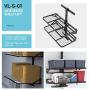 Motorized Large Wall Shelves Lift for Garage Storage, Electric Heavy Duty Shelves for Garage, Basement, Laundry Organization. 46.5'' x 28.0''