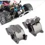 Jadpes Winter Front Rear RC Accessory Gearbox,Front Rear Metal Gearbox Housing Upgrade Parts Gear Box Mount Upgrade Parts for WL Toys A959 A979 A969 1/18 RC Car(#2)