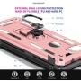 Google Pixel 3a Case (Not fit 3a XL) With HD Screen Protector, LeYi [Military-Grade] Armor Full-Body Dual Layer Protective Phone Case with Rotating Holder Kickstand for Google Pixel 3a, JSFS Rose Gold