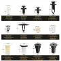 GOOACC 166 Pcs Car Retainer Clips &Screw Grommets - 12 Most Popular Sizes & Applications for GM Toyota Honda Nissan Mazda - Bonus Fastener Remover GOOACC 166 Pcs Car Retainer Clips &Screw Grommets - 12 Most Popular Sizes & Applications for GM Toyota Honda Nissan Mazda - Bonus Fastener Remover