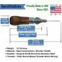 Repair Stitch Tool | Sewing Awl for Bounce Houses, Inflatables, Tarps, Leather, Thick Fabric, Shoes, Bags, Belt, Upholstery Repair Kit & Crafts Leather Stitching - MADE IN USA – PROFESSIONAL HEAVY DUT Repair Stitch Tool | Sewing Awl for Bounce Houses, Inflatables, Tarps, Leather, Thick Fabric, Shoes, Bags, Belt, Upholstery Repair Kit & Crafts Leather Stitching - MADE IN USA – PROFESSIONAL HEAVY DUT
