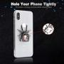 Spider Phone Ring Stand Holder, Allengel 360 Rotation Cell Phone Ring Holder Finger Grip Compatible with Most of Phones, Tablet and Case (Brown)