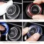 5 PCS for Honda Civic 10th Gen Audio Speaker Cover Engine Start Stop Button Emblem, AC Switch Temperature Climate Knob Ring, Interior Accessories(Red)