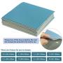 Smalloo Thermal Pad 8 W/mK, 100x100x4mm, Silicone Thermal Pads with Conductive Heat Resistance High Temperature Resistance for Laptop Heatsink/CPU/GPU/SSD/IC/LED Coole