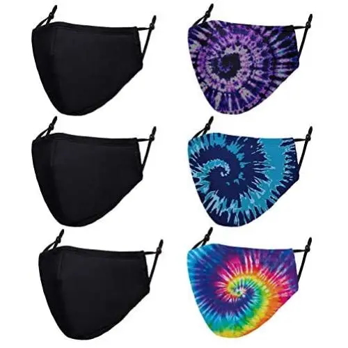 6 PCS Cloth Washable Reusable - Adjustable Cotton Unisex Adult for Women and Men 6 PCS Cloth Washable Reusable - Adjustable Cotton Unisex Adult for Women and Men