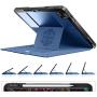 Ztotop Case for New iPad Pro 12.9 Inch 4th Generation 2020,[6 Magnetic Stand Angles] Highly Protective Shockproof Cover with Pencil Holder,Support 2nd Gen Pencil Charging Auto Wake/Sleep, Navyblue