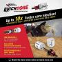 Blu-Mol Disston QUICKCORE 7 pc Set - 1'', 1-1/4'', 1-1/2'', 1-3/4'', 2'', and 2-1/2'' Hole Saws, & Quick Change Arbor, Part E0100233