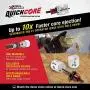 Blu-Mol Disston QUICKCORE 7 pc Set - 1'', 1-1/4'', 1-1/2'', 1-3/4'', 2'', and 2-1/2'' Hole Saws, & Quick Change Arbor, Part E0100233
