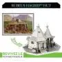 Fascinations Metal Earth Harry Potter Metal Earth Hagrids Hut 3D Metal Model Kit Fascinations Metal Earth Harry Potter Metal Earth Hagrids Hut 3D Metal Model Kit