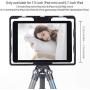 ULANZI U-Pad Metal Video Cage,Tablet Vlog Rig Stabilizer w 1/4 inch Screw Triple Cold Shoe Mount Compatible w iPad/ iPad Pro/iPad Air/iPad Mini Tablets Vlogging Used On Microphone Video Light