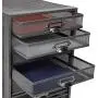 Mind Reader 10CABMESH-SIL Storage Organizer, Heavy Duty Multi-Purpose, Silver 10 Drawer Mind Reader 10CABMESH-SIL Storage Organizer, Heavy Duty Multi-Purpose, Silver 10 Drawer
