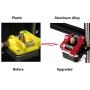 Gwisdom ENDER3 Extruder Upgraded Replacement, Aluminum MK8 Drive Feed 3D Printer Extruders for Creality Ender 3, CR-10, CR-10S, CR-10 S4, CR-10 S5