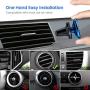 FLOVEME Magnetic Phone Car Mount Holder - Car Air Vent Magnet Cell Phone Holder for Car Strong N52 Magnetic Car Phone Mount with 4 Pcs Metal Plate Compatible with iPhone 12 Pro 11 Samsung Google LG