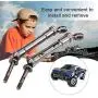 RC Car Drive Shaft, 2 Pcs Metal Rear Drive Shaft for Traxxas Slash 1/10 Short Truck SLA017 SLA018 RC Car Parts RC Car Drive Shaft, 2 Pcs Metal Rear Drive Shaft for Traxxas Slash 1/10 Short Truck SLA017 SLA018 RC Car Parts