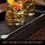 Hiware LZS13B 12 Inches Stainless Steel Mixing Spoon, Spiral Pattern Bar Cocktail Shaker Spoon Hiware LZS13B 12 Inches Stainless Steel Mixing Spoon, Spiral Pattern Bar Cocktail Shaker Spoon