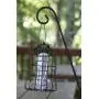 Ashman Deck Hook, Double Forged Solid Metal Single Piece Rod, Ideal for Bird Feeders, Plant Hangers, Coconut Shell Hanging Baskets, Lanterns, Wind Chimes and Suet Basket Ashman Deck Hook, Double Forged Solid Metal Single Piece Rod, Ideal for Bird Feeders, Plant Hangers, Coconut Shell Hanging Baskets, Lanterns, Wind Chimes and Suet Basket