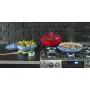 Lodge 6 Quart Enameled Cast Iron Dutch Oven. Blue Enamel Dutch Oven (Blue)