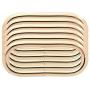 BIKICOCO 2 Metal Oval Ring Buckle Loops Non Welded for Leather Purse Bags Handbag Straps, Light Gold - Pack of 6