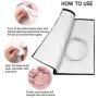 SEVENWELL 2pcs Jewelry Polishing Cleaning Cloth Large 10 x 12 for Sterling Silver Jewelry Gold, Diamond, Platinum, Precious Stones, Coins (Black)