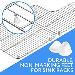 Kitchen Sink Rack Feet 16 Pack in White, Replacement for Kohler Rack Feet for Part 84544-0 Compatible with Kohler Kitchen Sink Racks, Premium Quality Durable Feet for Long Lasting Stability