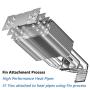 Songtenese Tower CPU Air Cooler with 120mm MFDB Bearing PWM Fan, Soldered Copper Base and 4 Heatpipes with Nickel-Plated Design for Intel LGA 115X and AMD AM4/Ryzen Songtenese Tower CPU Air Cooler with 120mm MFDB Bearing PWM Fan, Soldered Copper Base and 4 Heatpipes with Nickel-Plated Design for Intel LGA 115X and AMD AM4/Ryzen